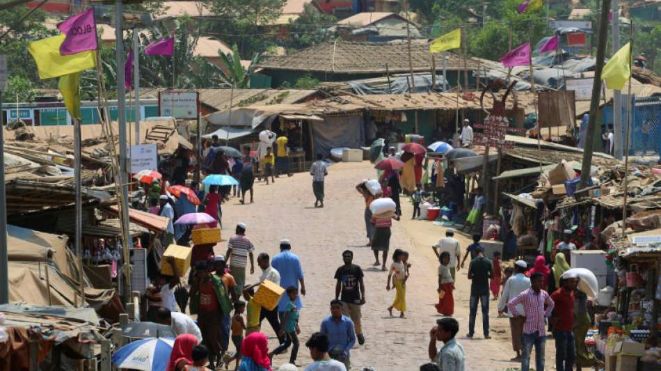 Rohingya-Flüchtlingslager und Umgebung in Bangladesch abgeriegelt