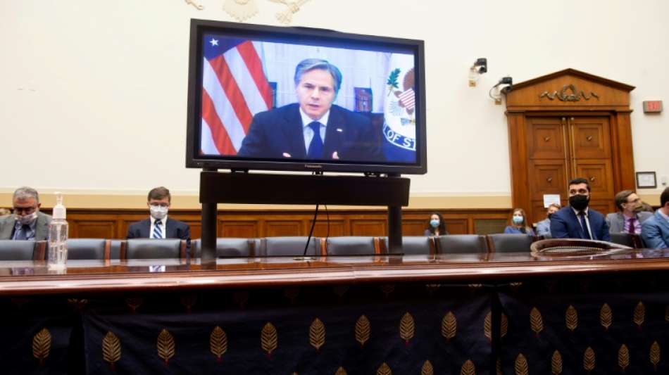 Blinken verteidigt Afghanistan-Abzug gegen Kritik der US-Republikaner