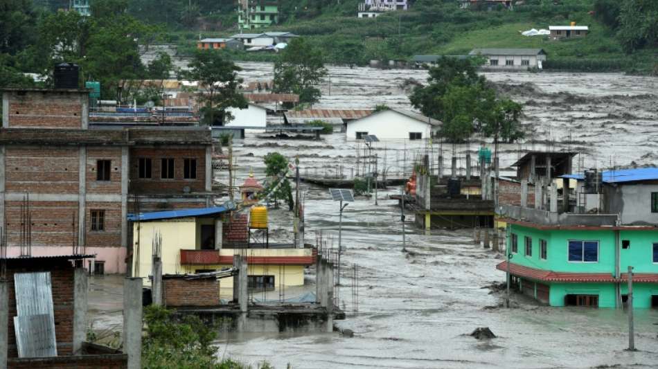 Mindestens 13 Tote durch Monsunfluten in Bhutan und Nepal