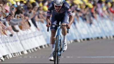 Tour de France: Van der Poel siegt an der Mur-de-Bretagne