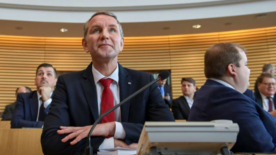 AfD stellt "Flügel"-Mann Höcke zur Ministerpräsidentenwahl in Thüringen auf