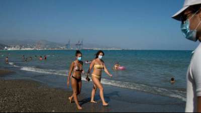 Spanien versch&auml;rft ab sofort im Land die Maskenpflicht