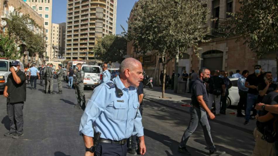 Pal&auml;stinenser verletzt bei Messerattacke in Jerusalem zwei Israelis