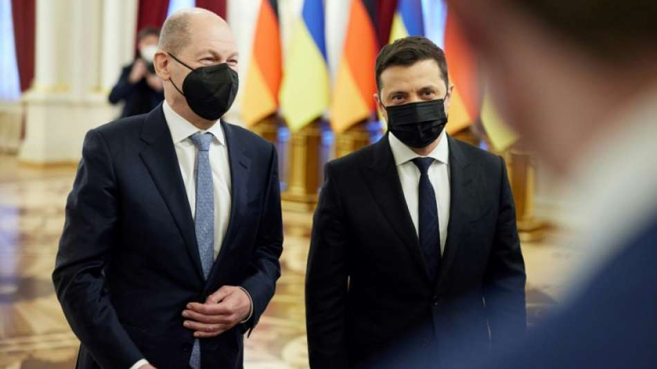 Scholz sagt Ukraine weitere finanzielle Unterst&uuml;tzung zu