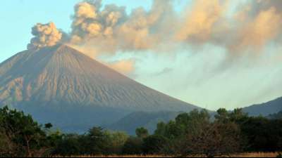 Vulkan San Cristobal in Nicaragua ausgebrochen