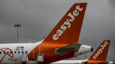 Easyjet erh&ouml;ht Flugkapazit&auml;ten auf 60 Prozent des Niveaus vor der Pandemie