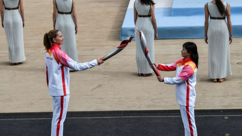 Steigende Corona-Furcht: Fackellauf von Peking ohne Zuschauer