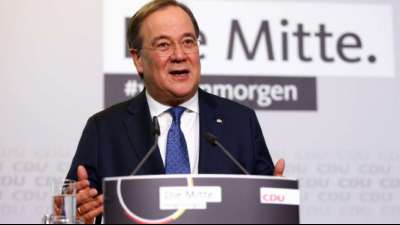 CDU-Briefwahl best&auml;tigt Laschets Wahl zum Parteichef mit 83,35 Prozent
