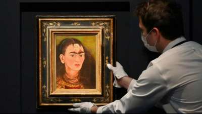 Rekordpreise f&uuml;r Gem&auml;lde von Frida Kahlo und Pierre Soulages