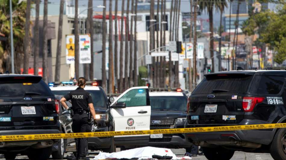 Polizei erschie&szlig;t in Hollywood Mann mit Schutzweste