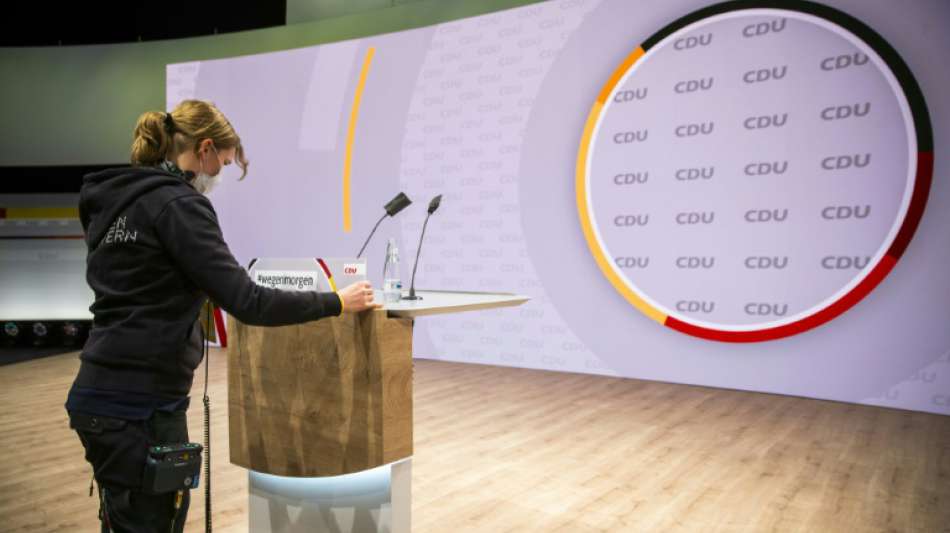 CDU beginnt Bundesparteitag zur Wahl eines neuen Vorsitzenden