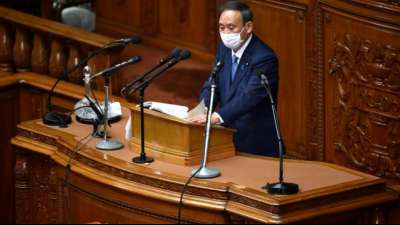Japans Regierungschef kündigt Klimaneutralität bis 2050 an