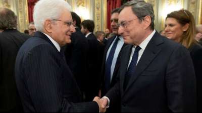 Italiens Präsident will Ex-EZB-Chef Draghi mit Regierungsbildung beauftragen