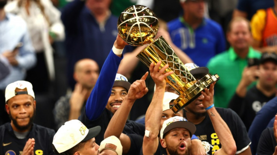 Curry, Warriors storm to seventh NBA crown 