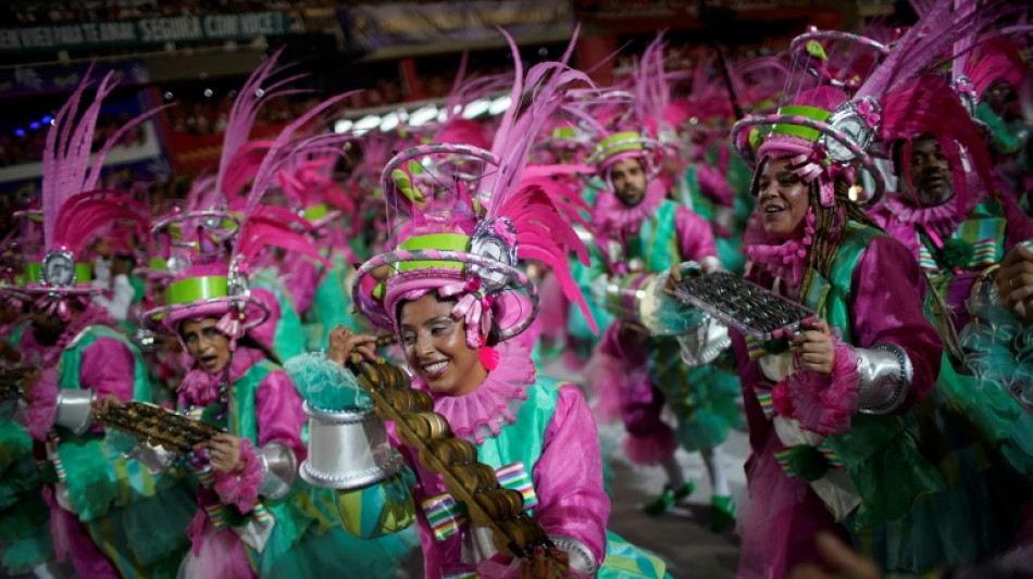 Un carnaval de Rio f&eacute;&eacute;rique, pour enterrer le Covid