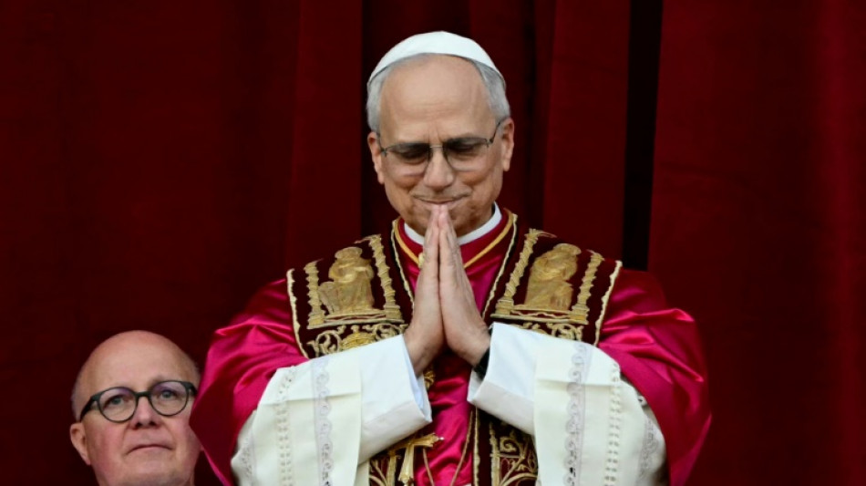 Primer discurso del papa Le&oacute;n XIV