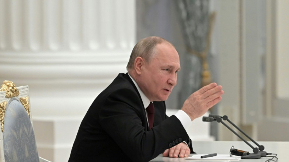 Defying West, Russia's Putin recognises Ukraine rebel regions