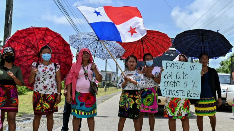 Camiones con alimentos sortean bloqueos de v&iacute;as rumbo a Ciudad de Panam&aacute;