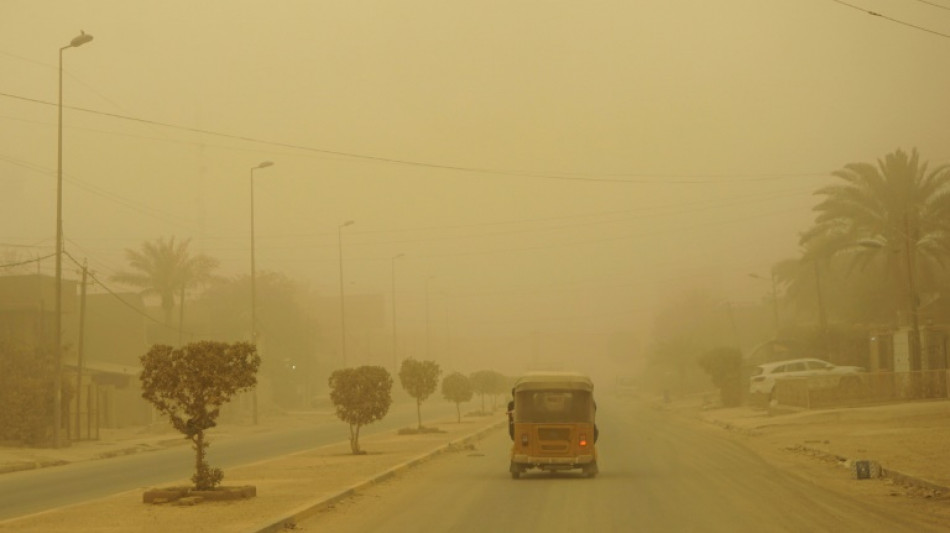 Un millier d'Irakiens avec des troubles respiratoires après une tempête de sable