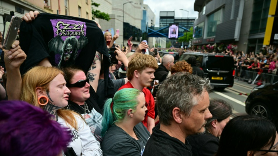 O &uacute;ltimo adeus a Ozzy Osbourne em Birmingham