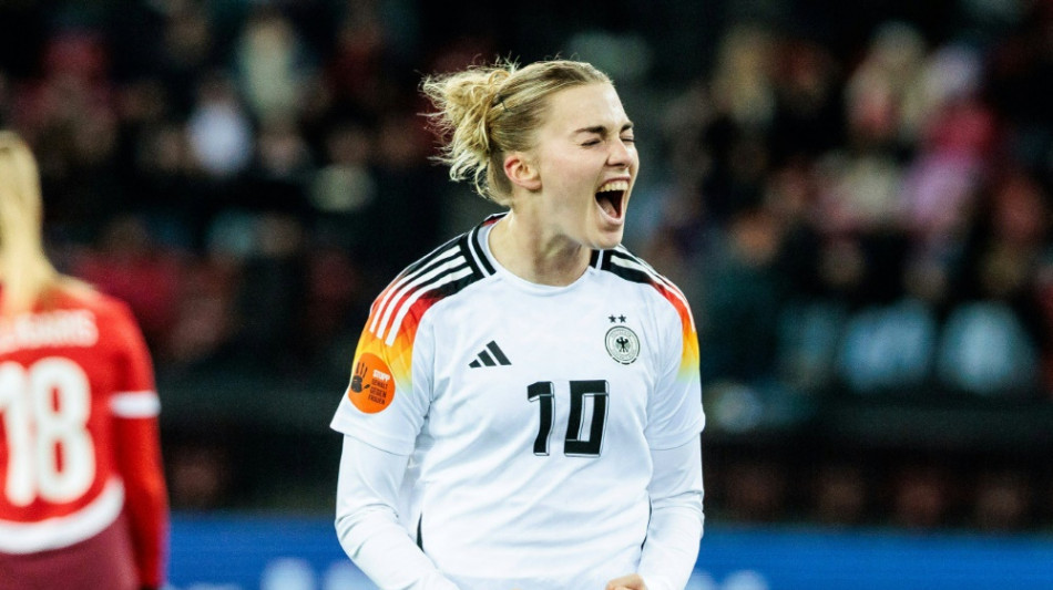 Freigang und Sch&uuml;ller treffsicher: DFB-Frauen feiern Kantersieg