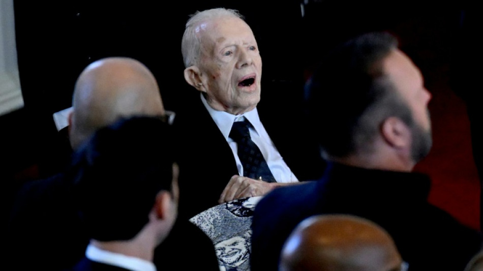 Jimmy Carter, de 99 años, encabeza el funeral de su esposa Rosalynn