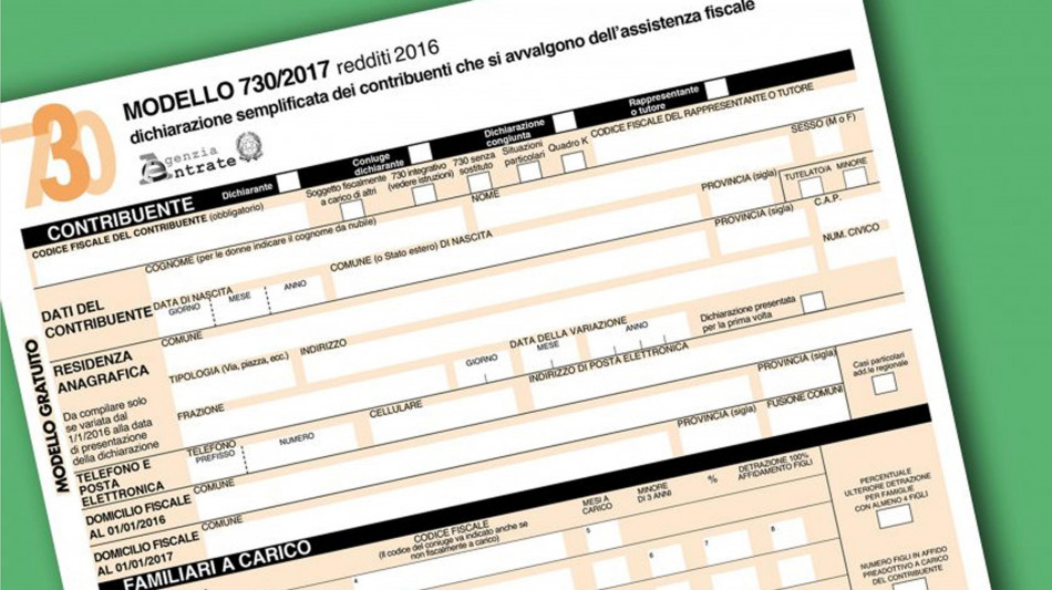 Dichiarazioni Irpef, reddito medio sale a 24.830 euro (+5%)