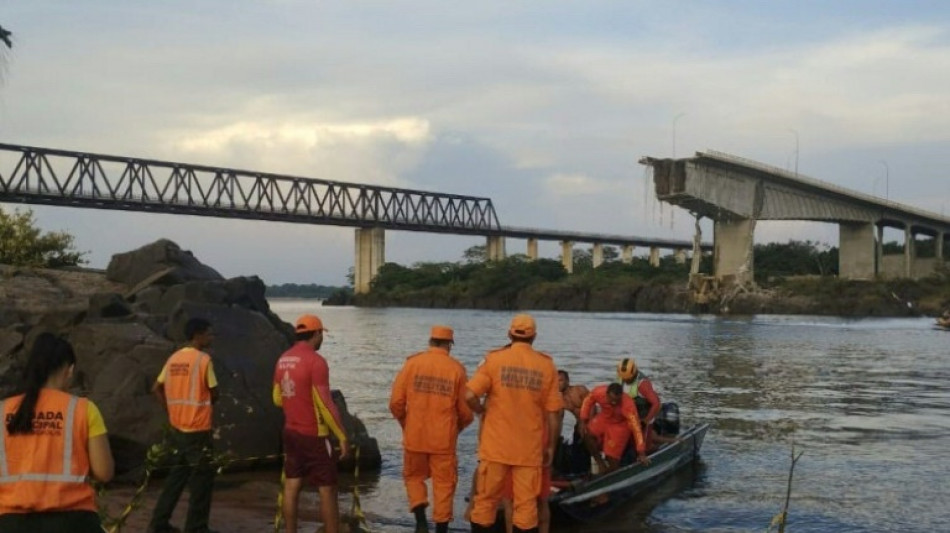 Sobe para oito n&uacute;mero de mortos em desabamento de ponte entre MA e TO