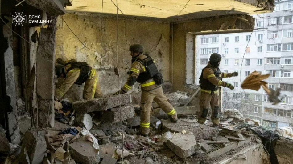 Beh&ouml;rden: Vier Tote bei russischem Drohnenangriff im ostukrainischen Sumy