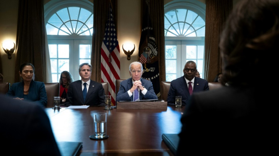 Biden tries to reassure Ukraine allies as US turmoil mounts