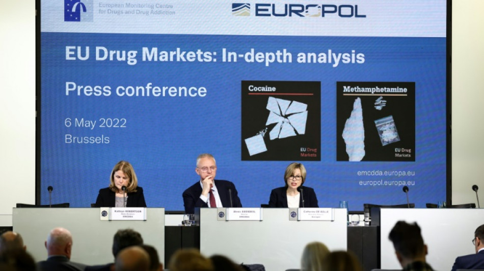El mercado de cocaína y metanfetaminas, en fuerte expansión en la UE