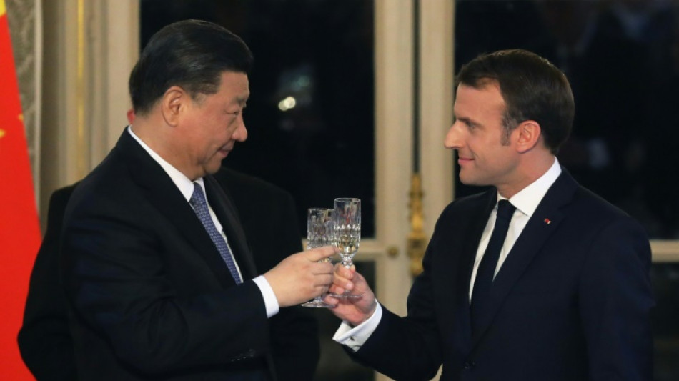 El presidente franc&eacute;s inicia viaje a China marcado por Ucrania y comercio