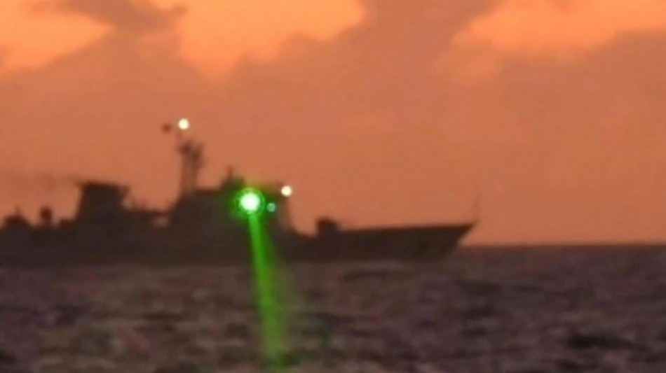 Les garde-c&ocirc;tes philippins accusent leurs homologues chinois de les avoir vis&eacute;s avec un "laser"