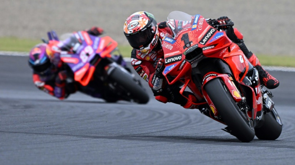 Australia pone a prueba la fuerza mental de Jorge Mart&iacute;n ante la presi&oacute;n de Bagnaia