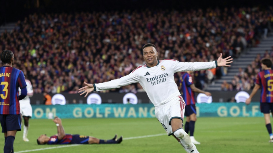 Doppelpack Mbapp&eacute;: Real gewinnt 265. Clasico