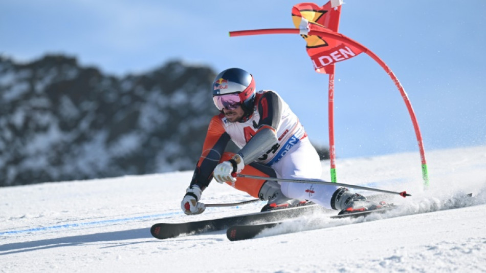 Ski alpin: Hirscher en seconde manche du g&eacute;ant de S&ouml;lden, Odermatt au tapis