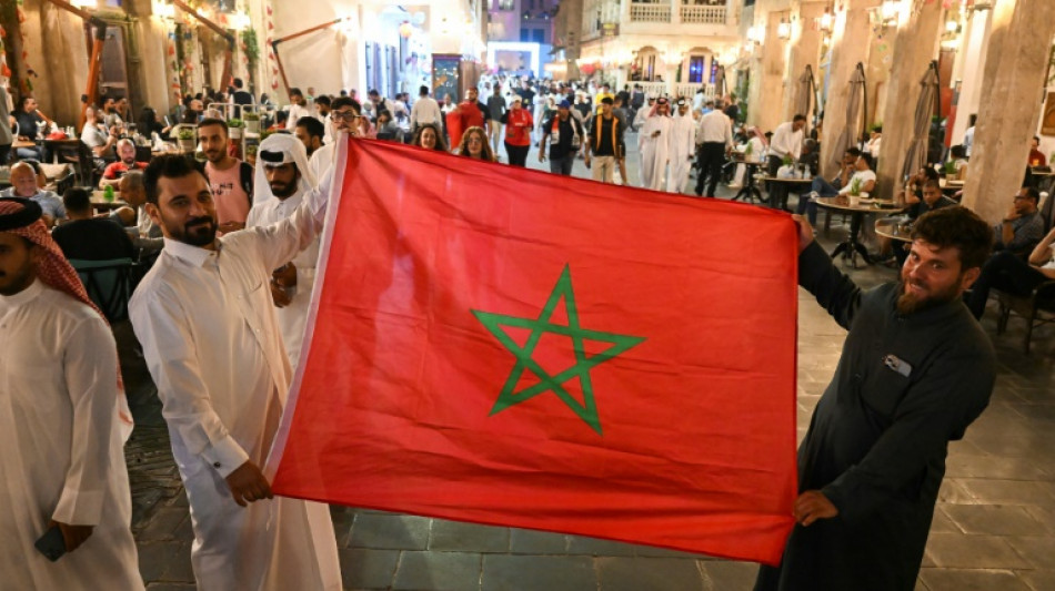 Arab rivalries set aside for Morocco's World Cup run
