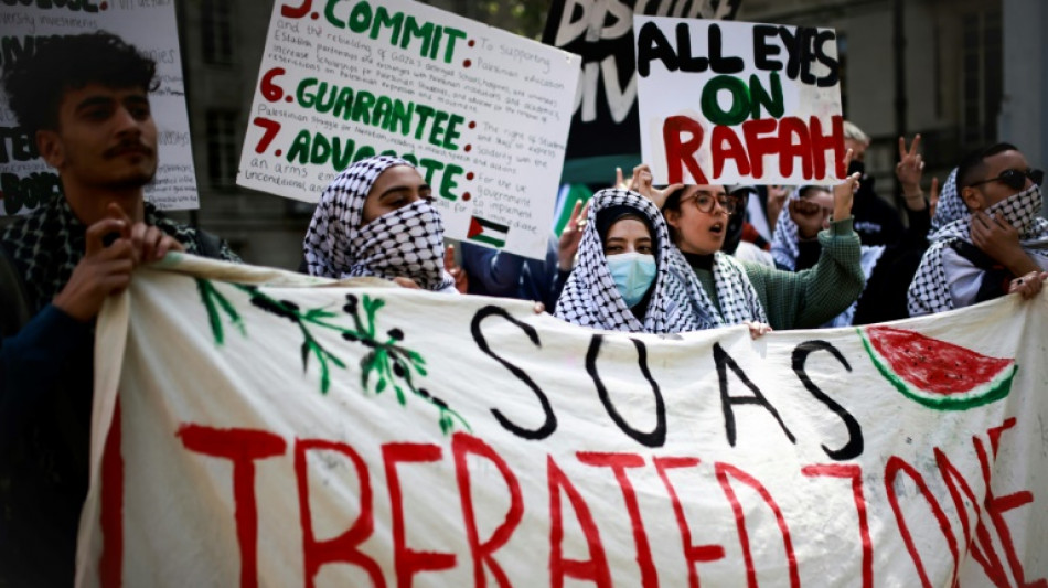 La mobilisation pour Gaza gagne les universités britanniques