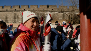 Olympisches Feuer erreicht die Chinesische Mauer