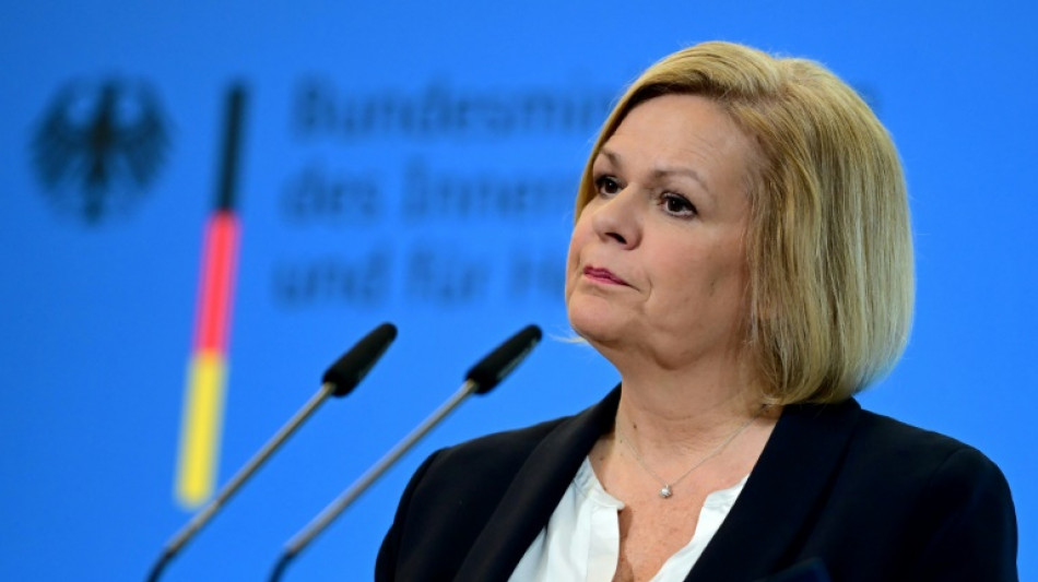 Merz' Migrationspolitik: Faeser warnt vor "gef&auml;hrlichen nationalen Alleing&auml;ngen"