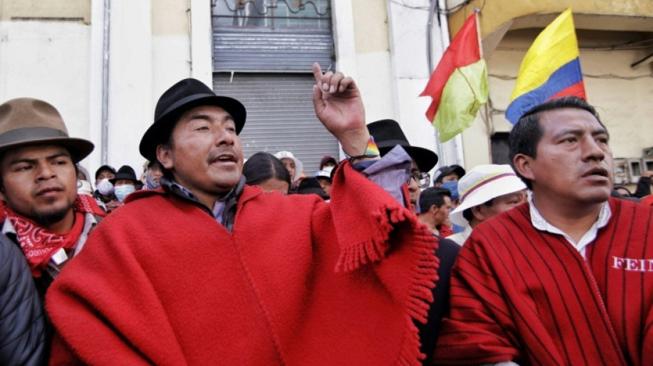 En Equateur, Leonidas Iza, l'indigène au poncho rouge qui défie le gouvernement