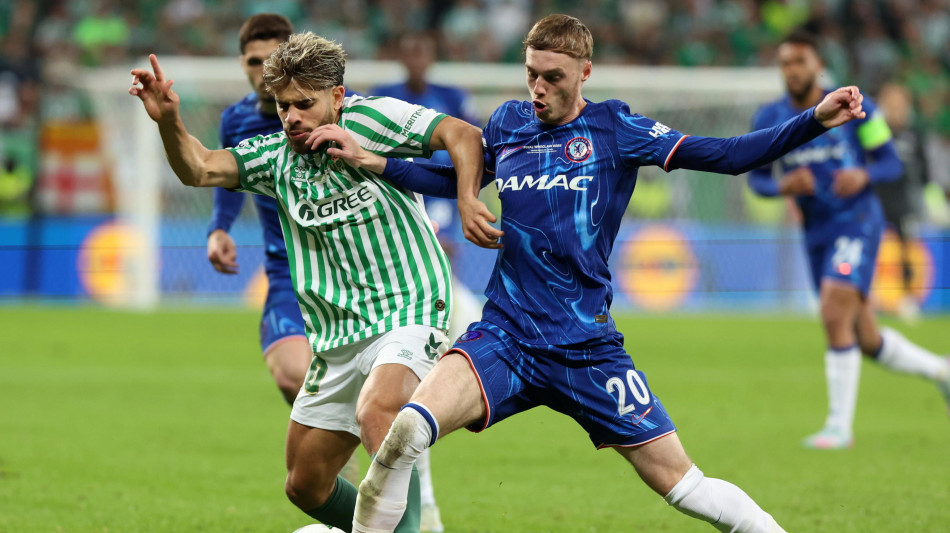 Real Betis battuto 4-1, la Conference League &eacute; del Chelsea