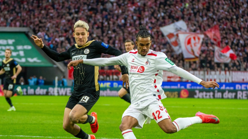 Tor in der Schlussphase: K&ouml;ln gewinnt gegen Elversberg