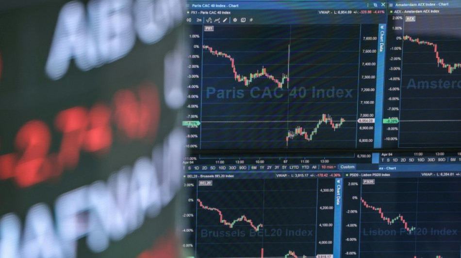 Les Bourses europ&eacute;ennes ouvrent en baisse, min&eacute;es par les tensions commerciales