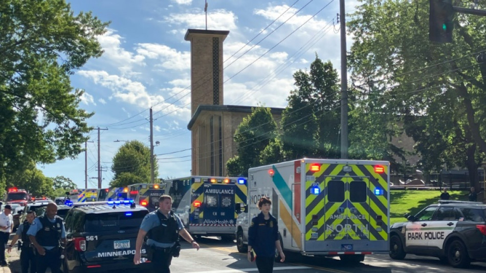 Shooter kills 2 children in Minneapolis church, 17 people injured