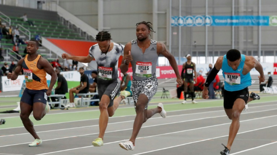 Athl&eacute;tisme: Lyles, Bromell et Holloway se distinguent au GP New Balance