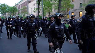 Heavy police presence at Columbia as more unrest rocks US campuses
