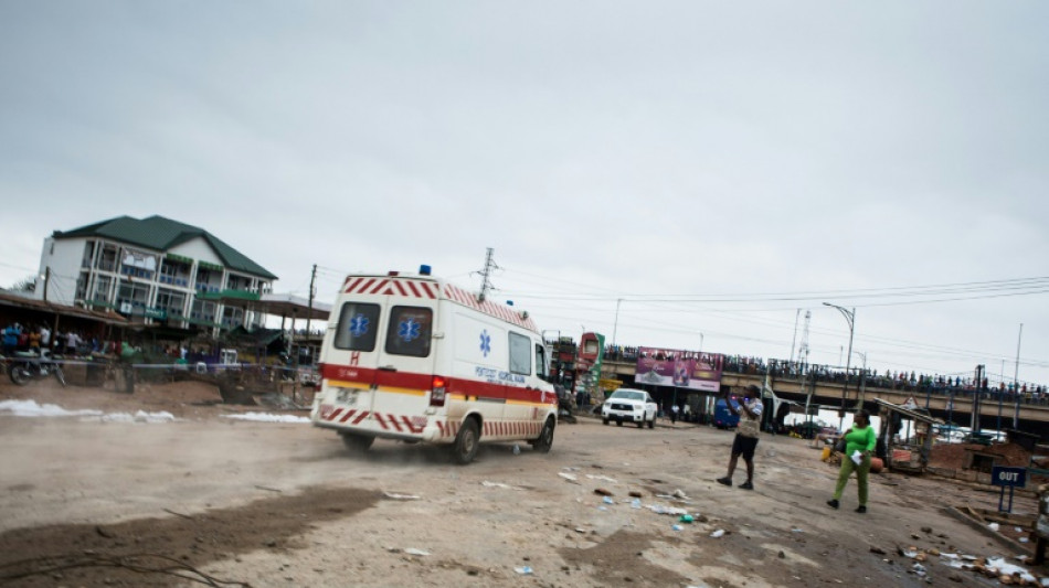 17 muertos y 59 heridos en el accidente de un cami&oacute;n con explosivos en Ghana 