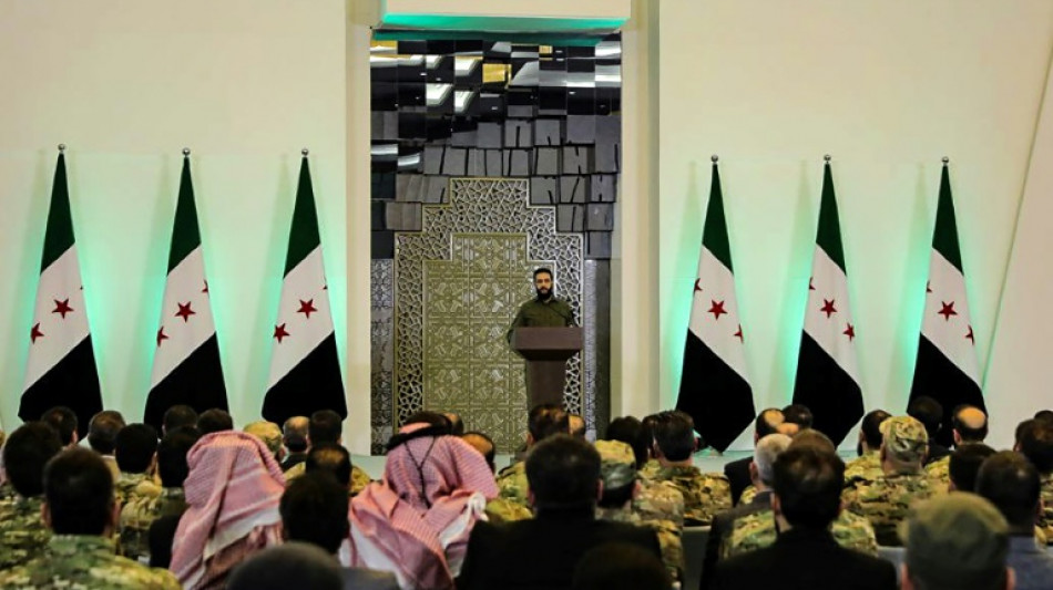 &Uuml;bergangsregierung in Syrien ernennt Machthaber al-Scharaa zum Pr&auml;sidenten