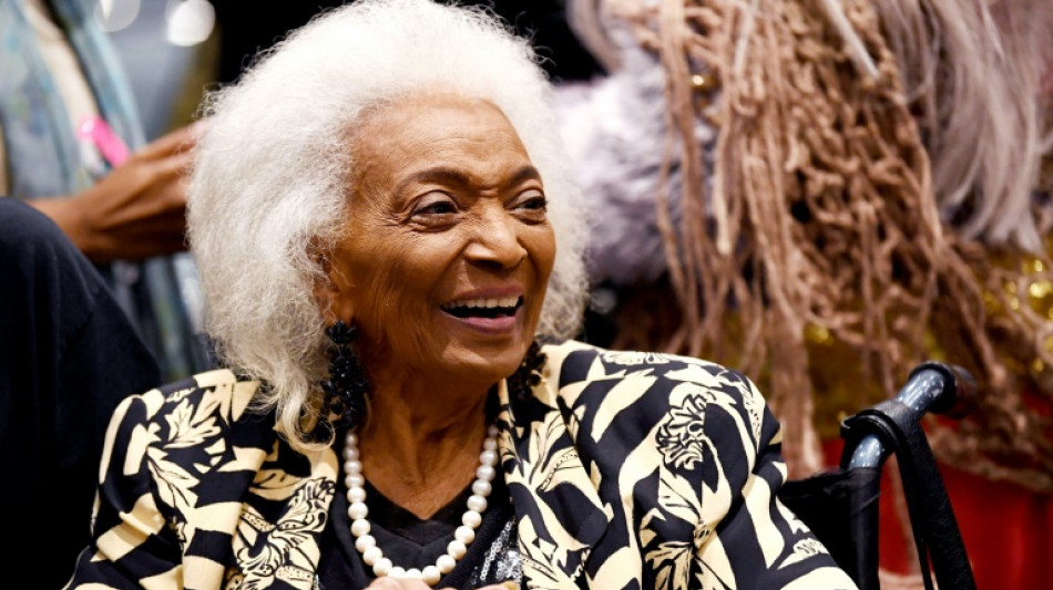 Nichelle Nichols, la teniente Uhura de "Star Trek", muri&oacute; a los 89 a&ntilde;os